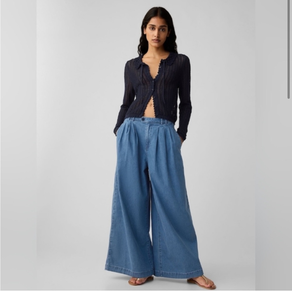 Gap x DOEN high-waisted Wide-Leg Denim Trouser